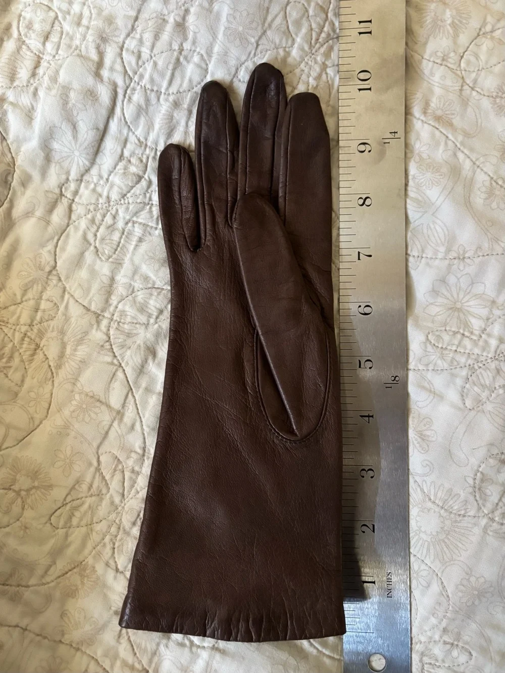 Aris Brown Leather Women's Gloves